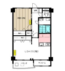 ヴィーアラッテアⅠの物件間取画像